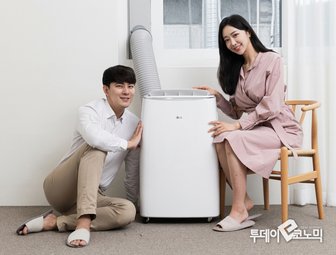 ‘LG 이동식 에어컨’. (사진=LG전자)