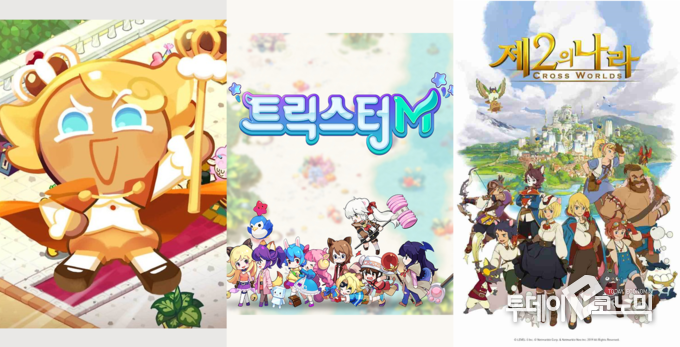 최근 모바일 RPG 게임이 눈길을 끄는 그래픽과 캐릭터에 대한 소유욕을 자극하면서 20대 젊은 여성 유저들이 증가하고 있다. (사진=데브시스터즈, 엔씨소프트, 넷마블)