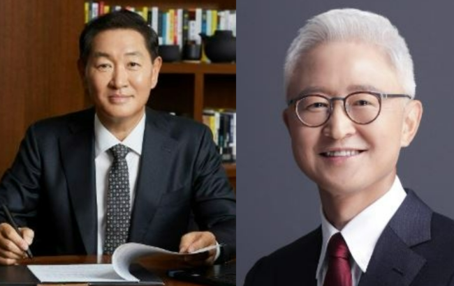 한종희 삼성전자 대표이사 부회장, 경계현 삼성전자 대표이사 사장. (사진=삼성전자)