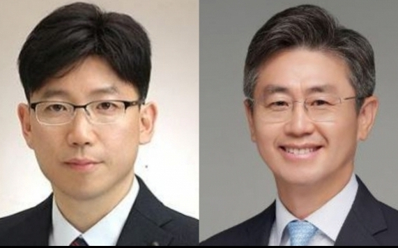 용석우 DX부문 영상디스플레이사업부장 사장, 김원경 글로벌 퍼블릭어페어실장 사장. (사진=삼성전자)