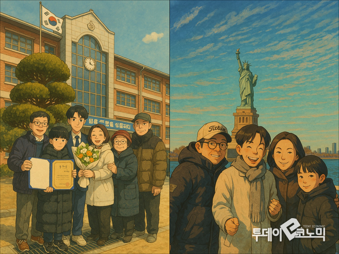 "사진을 지브리풍 일러스트로 바꿔줘" 라 요구한 후 받아본 이미지들(사진=이혜진 기자)