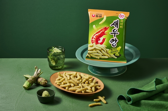 농심 와사비새우깡 연출 이미지. 사진=농심