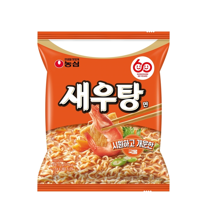 농심 새우탕면 제품 이미지. 사진=농심
