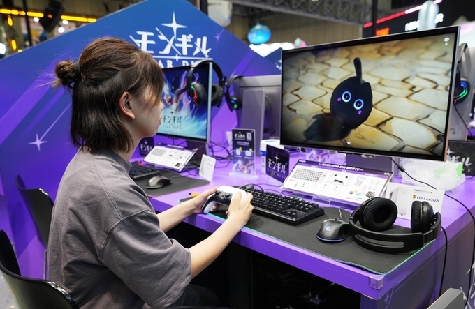 넷마블이 'TGS 2025' 현장에서 신작 액션 RPG '몬길: STAR DIVE'의 콘솔 버전을 처음 공개했다. 사진=넷마블