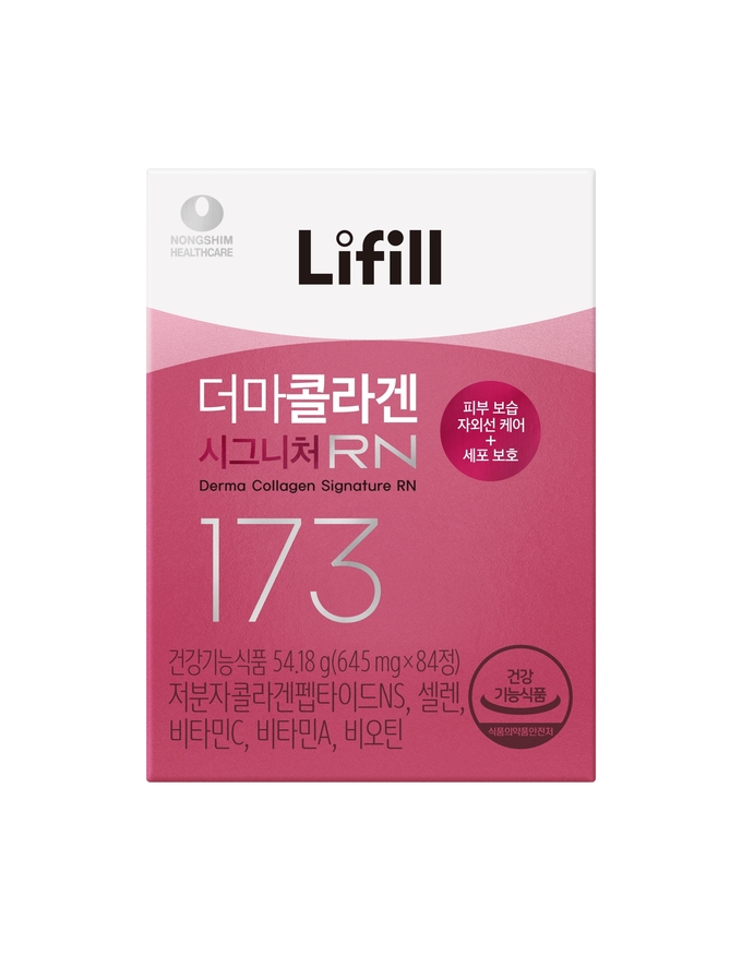 농심 '라이필 더마콜라겐 시그니처RN' 제품 이미지. 사진=농심