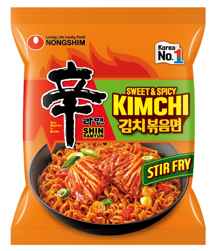 신라면 김치볶음면 신제품. 사진=농심