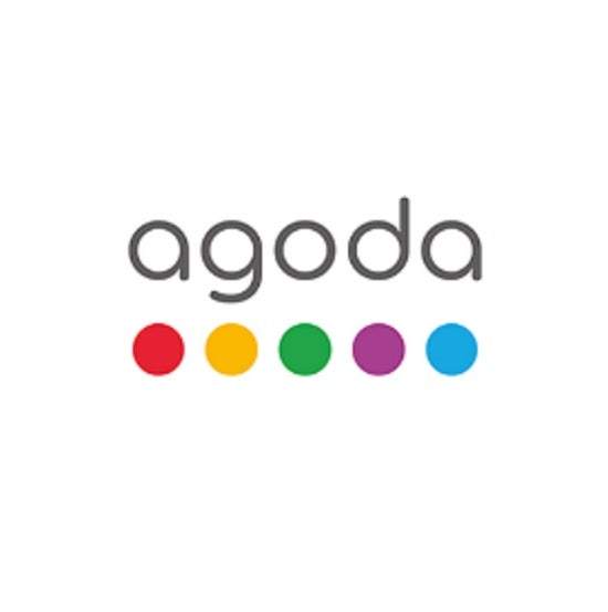 온라인 숙박 플랫폼 아고다 로고.