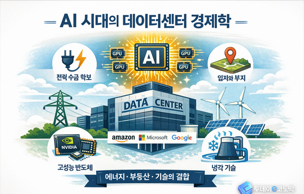 [기획] 데이터센터 경제학 변화… AI 시대 전력과 부지가 핵심 자산으로